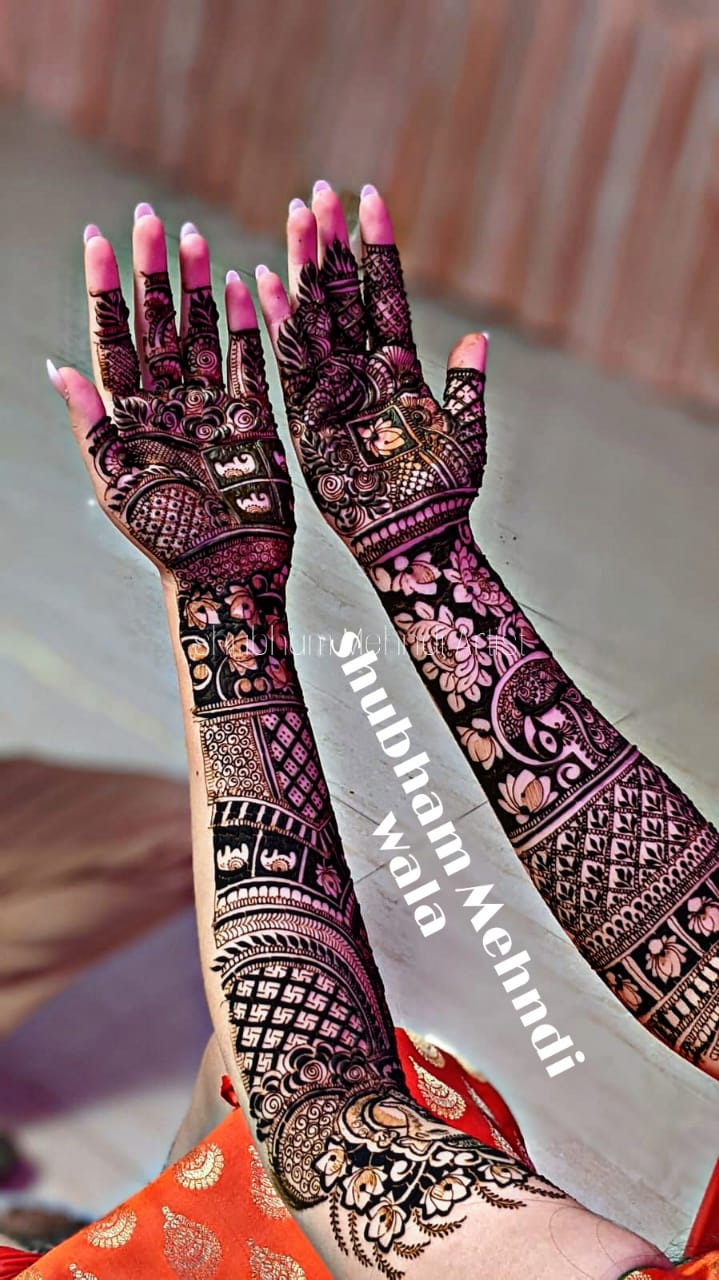 Subham mehandi design