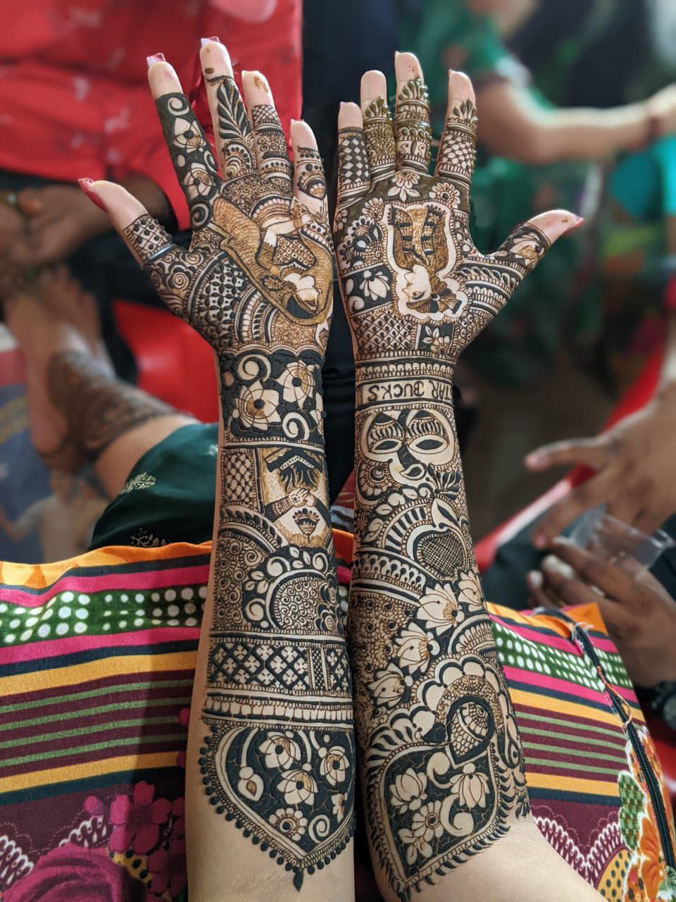 Shubham mehandi design