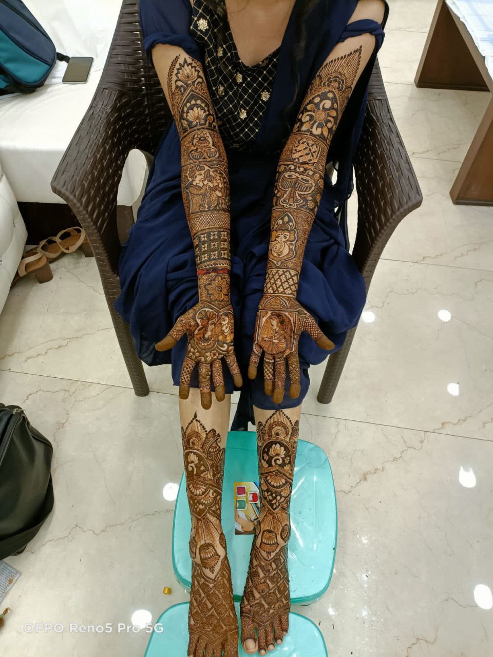 Shubham mehandi design