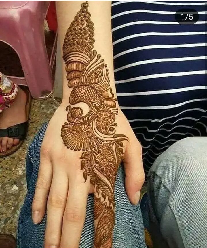 Shubham mehandi design