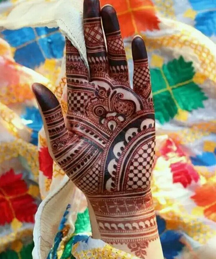 Shubham mehandi design