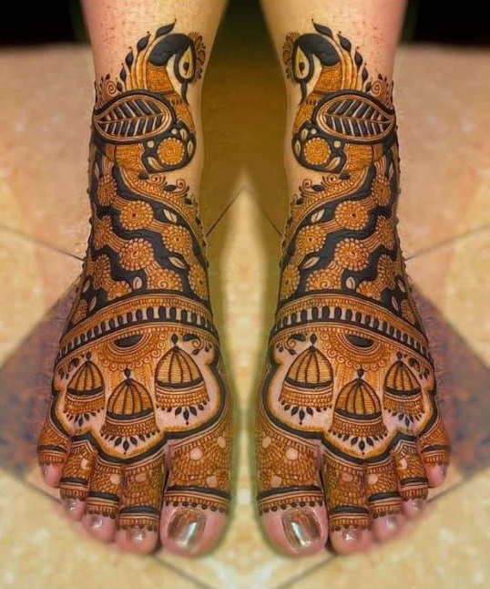 Shubham mehandi design