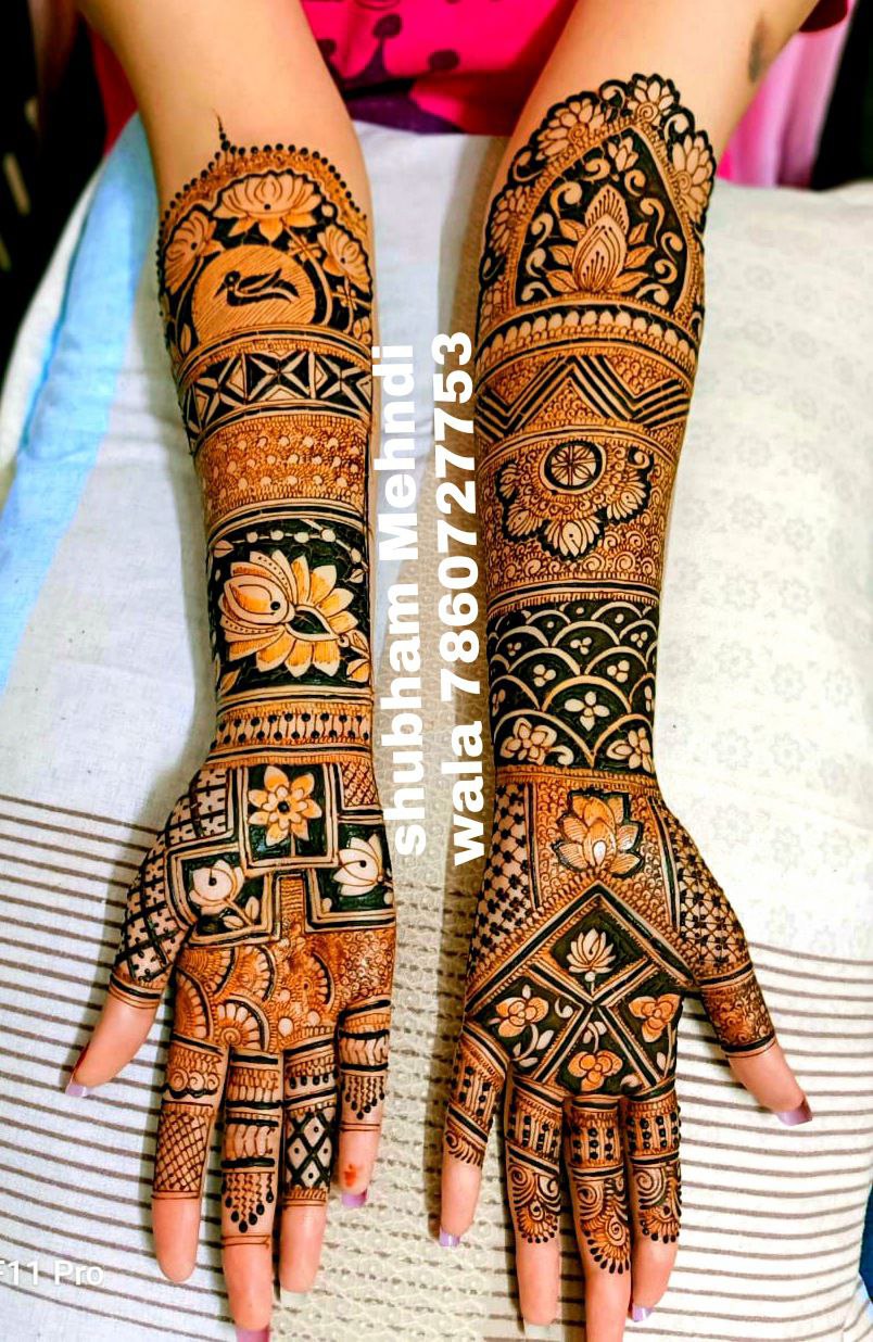 bridal mehandi design