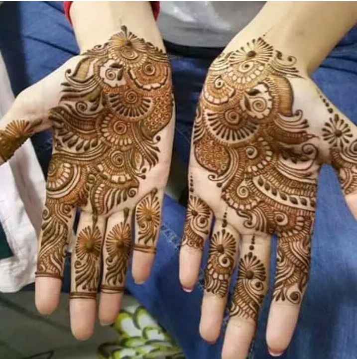 Shubham mehandi design