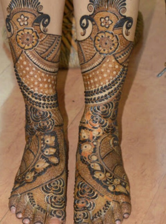 Shubham mehandi design