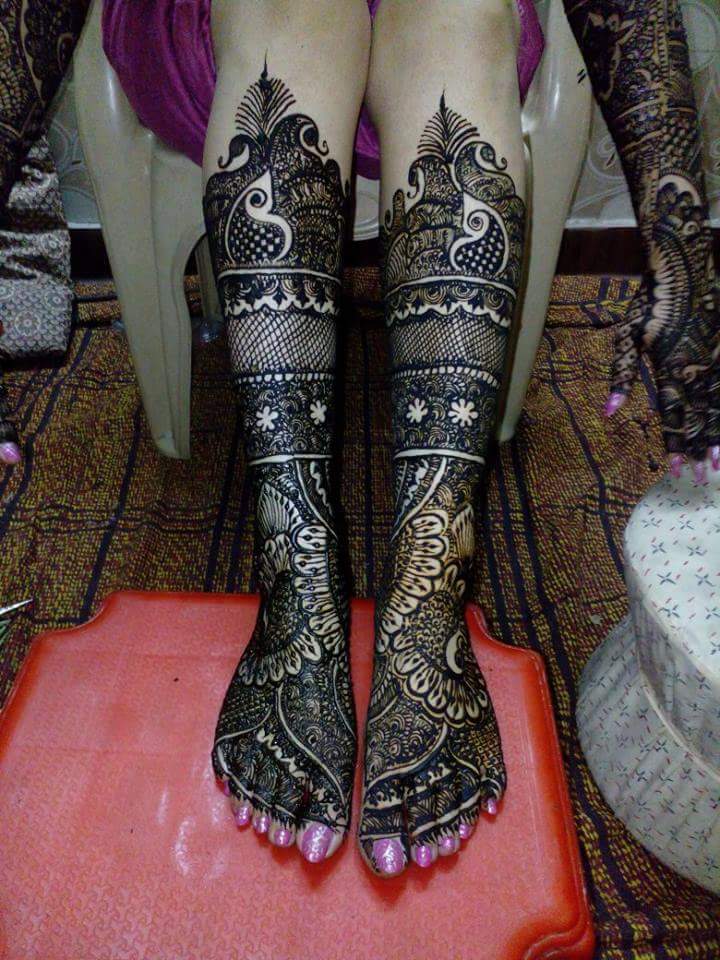 Shubham mehandi design