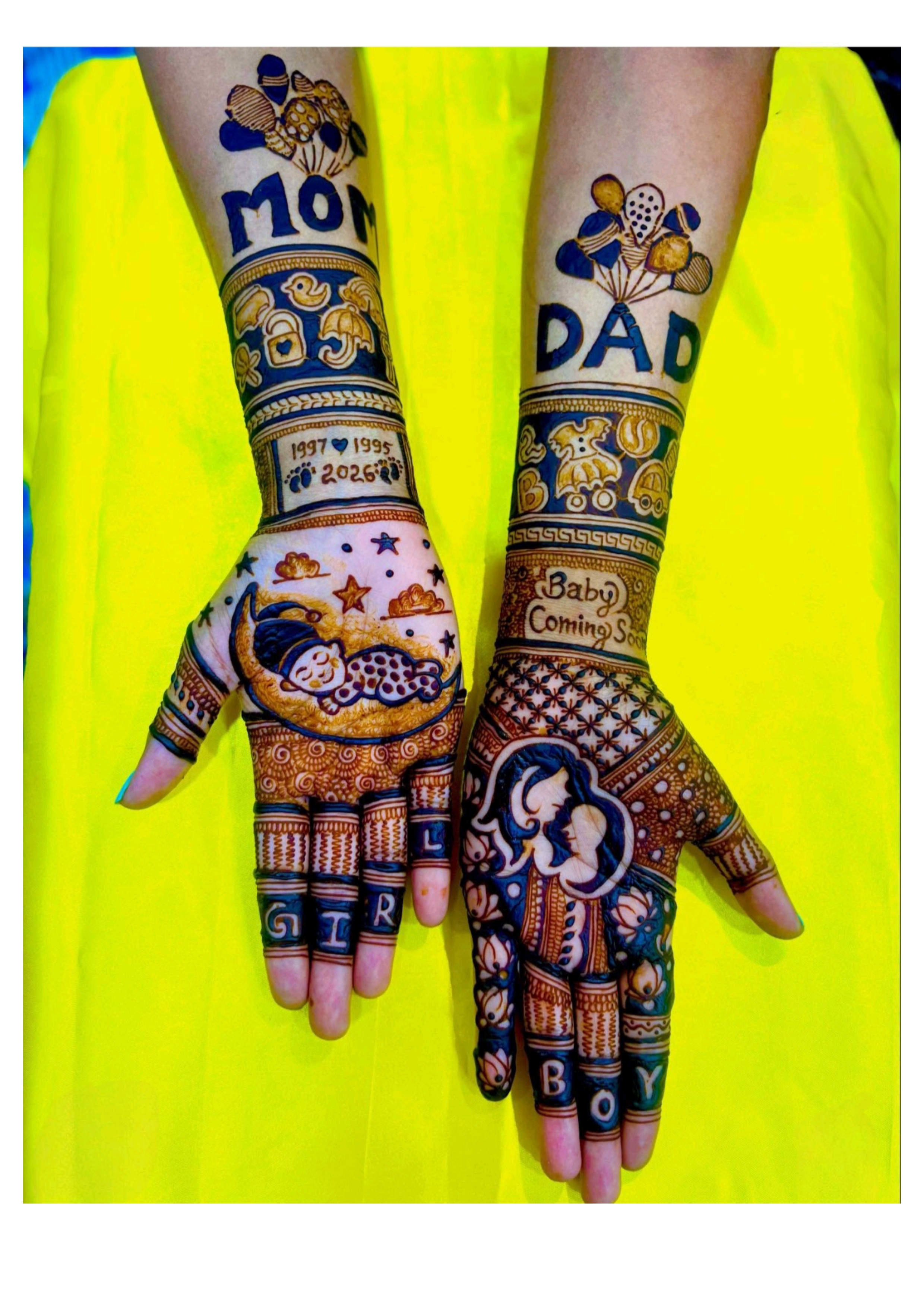 Subham mehandi design