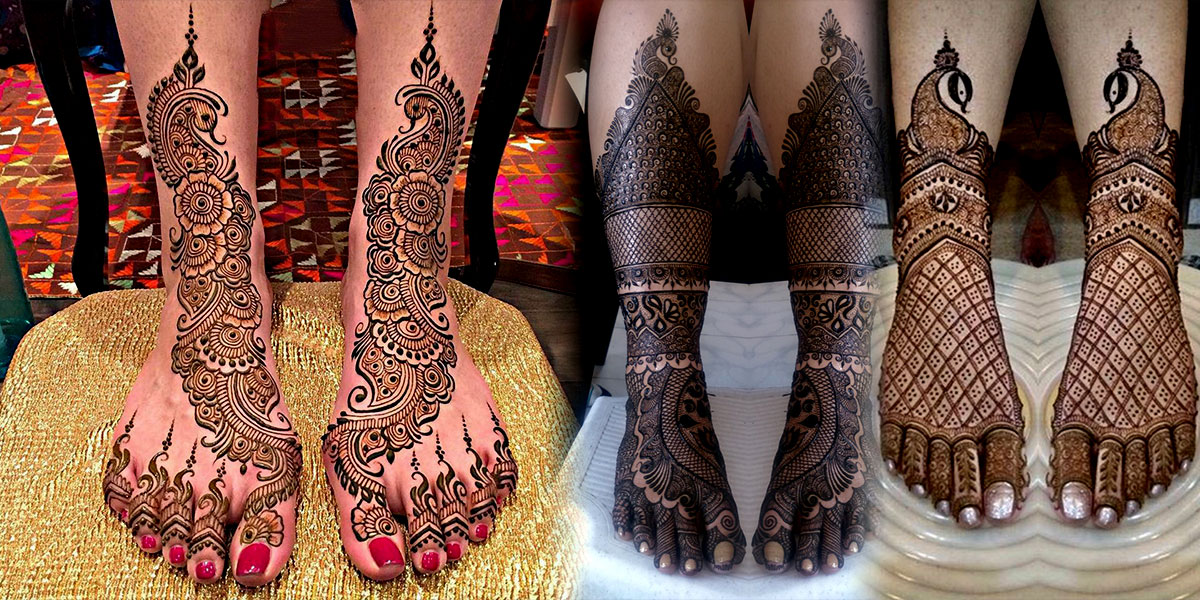 Foot Mehandi Design Delhi